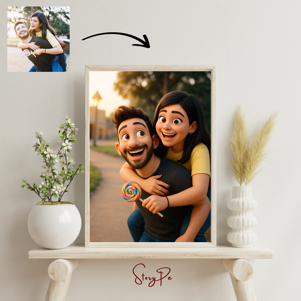 StoryPe - Pixar Style Inspired Custom Photo Frame