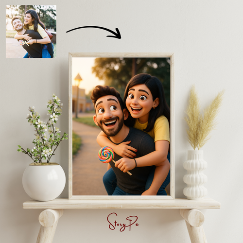 StoryPe - Pixar Style Inspired Custom Photo Frame