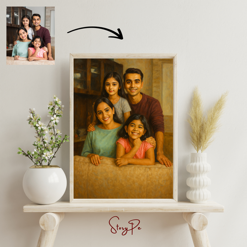 StoryPe - Digital Oil Painting Custom Photo Frame