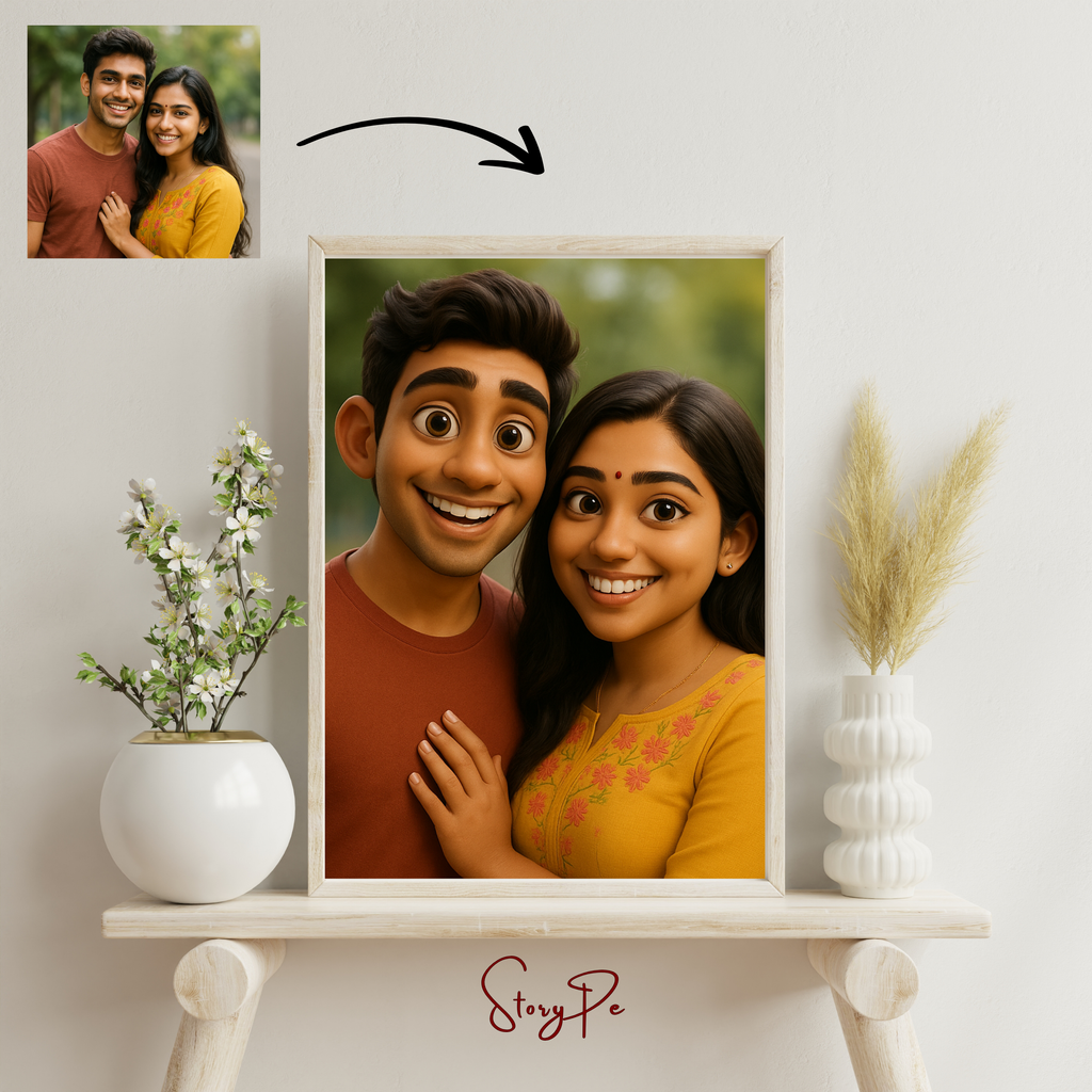StoryPe - Pixar Style Inspired Custom Photo Frame